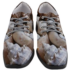 Beautiful Seashells  Women Heeled Oxford Shoes by StarvingArtisan