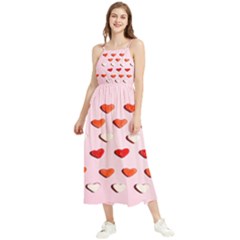 Lolly Candy  Valentine Day Boho Sleeveless Summer Dress by artworkshop