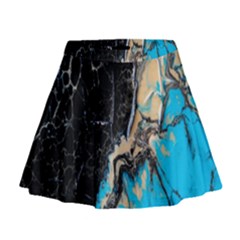 Mixing Acrylic Paints Mini Flare Skirt by artworkshop