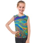 My Bubble Project Fit To Screen Kids  Mesh Tank Top
