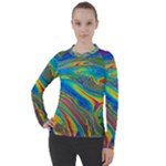 My Bubble Project Fit To Screen Women s Pique Long Sleeve Tee