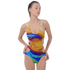 My Bubble Project Side Cut Out Swimsuit by artworkshop