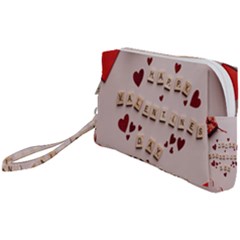 Valentine Gift Box Wristlet Pouch Bag (small) by artworkshop