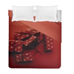 Valentines Gift Duvet Cover Double Side (Full/ Double Size)
