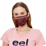 Valentines Gift Crease Cloth Face Mask (Adult)