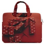 Valentines Gift MacBook Pro 16  Double Pocket Laptop Bag 