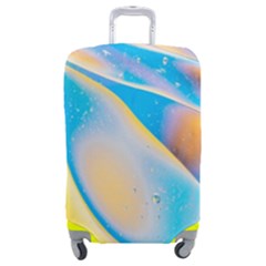 Water And Sunflower Oil Luggage Cover (medium) by artworkshop