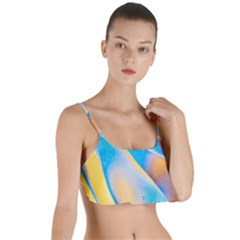 Water And Sunflower Oil Layered Top Bikini Top  by artworkshop