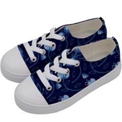 Flower Kids  Low Top Canvas Sneakers by zappwaits