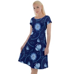 Flower Classic Short Sleeve Dress by zappwaits