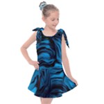 Texture Background Kids  Tie Up Tunic Dress