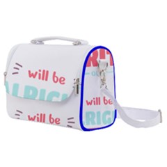 Writer Gift T- Shirt Just Write And Everything Will Be Alright T- Shirt Satchel Shoulder Bag by maxcute