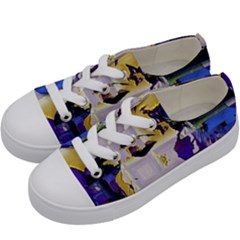 Stress Box Kids  Low Top Canvas Sneakers by MRNStudios