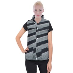 Pattern With A Cement Staircase Women s Button Up Vest by artworkshop