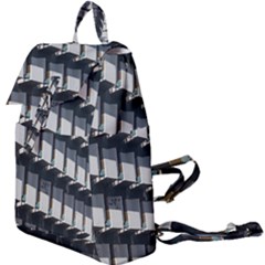 Balcony Pattern Buckle Everyday Backpack by artworkshop