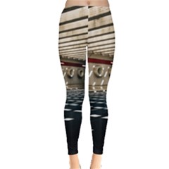 Dark Tunnels Within A Tunnel Leggings  by artworkshop