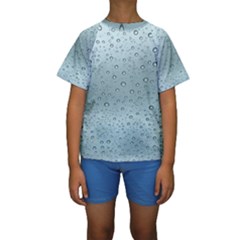 Design Pattern Texture Bubble Kids  Short Sleeve Swimwear by artworkshop