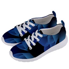 Abstract Blue Background Women s Lightweight Sports Shoes by artworkshop
