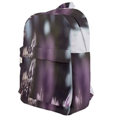 Purple Flower Pattern Classic Backpack by artworkshop