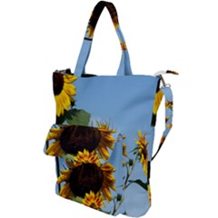 Sunflower Flower Yellow Shoulder Tote Bag by artworkshop
