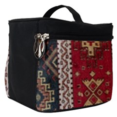 Uzbek Pattern In Temple Make Up Travel Bag (small) by artworkshop