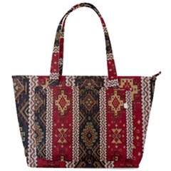 Uzbek Pattern In Temple Back Pocket Shoulder Bag 