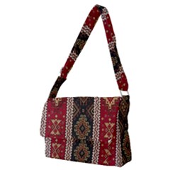 Uzbek Pattern In Temple Full Print Messenger Bag (m)