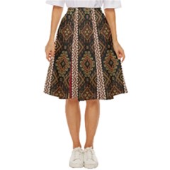 Uzbek Pattern In Temple Classic Short Skirt