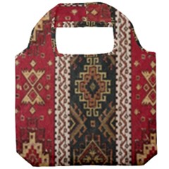 Uzbek Pattern In Temple Foldable Grocery Recycle Bag
