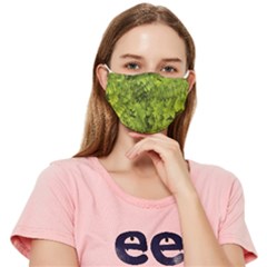 Botanical Motif Plants Detail Photography Fitted Cloth Face Mask (adult) by dflcprintsclothing