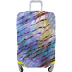 Abstract Ripple Luggage Cover (Large)