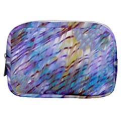 Abstract Ripple Make Up Pouch (small) by bloomingvinedesign