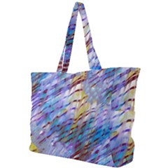 Abstract Ripple Simple Shoulder Bag by bloomingvinedesign
