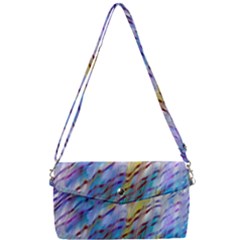 Abstract Ripple Removable Strap Clutch Bag by bloomingvinedesign