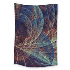 Fractal Abstract- Art Large Tapestry by Ravend