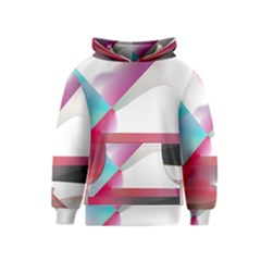 Abstract T- Shirt Pink Bright Abstract Geometry Minimalism T- Shirt Kids  Pullover Hoodie by maxcute