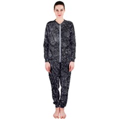 Stretch Marks Abstract Grunge Design Onepiece Jumpsuit (ladies) by dflcprintsclothing