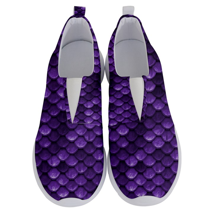 Purple Scales! No Lace Lightweight Shoes