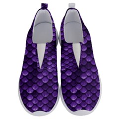 Purple Scales! No Lace Lightweight Shoes by fructosebat