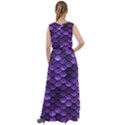 Purple Scales! Chiffon Mesh Boho Maxi Dress View2