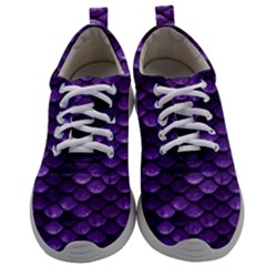 Purple Scales! Mens Athletic Shoes by fructosebat