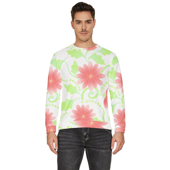 Flowers Art T- Shirtflowers T- Shirt (11) Men s Fleece Sweatshirt