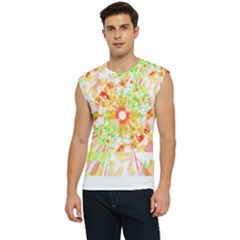 Fractal Artwork T- Shirt Sun Ray Life T- Shirt Men s Raglan Cap Sleeve Tee
