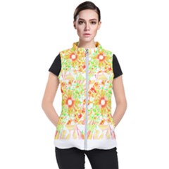 Fractal Artwork T- Shirt Sun Ray Life T- Shirt Women s Puffer Vest by maxcute