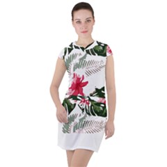 Hawaii T- Shirt Hawaii Blood Flower Garden T- Shirt Drawstring Hooded Dress by maxcute