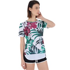 Hawaii T- Shirt Hawaii Branch Garden T- Shirt Perpetual Short Sleeve T-shirt by maxcute