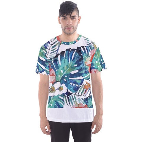 Hawaii T- Shirt Hawaii Christmas Flower Fashion T- Shirt Men s Sport Mesh Tee by maxcute