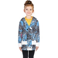 Hawaii T- Shirt Hawaii Flowering Trend T- Shirt Kids  Double Breasted Button Coat by maxcute