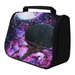 Spaceship Alien Futuristic Full Print Travel Pouch (small) by Ravend