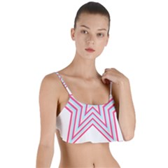 Pop Art T- Shirt Retro Star Layered Top Bikini Top  by maxcute